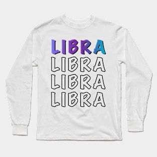 LIBRA Long Sleeve T-Shirt